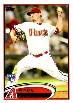 2012 Topps Wade Miley Rookie Card
