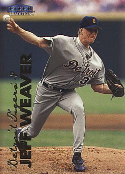 1999 Fleer Update Jeff Weaver rookie card