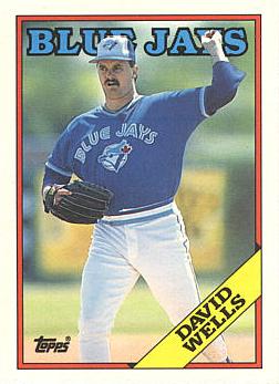 1988 Topps Traded David Wells Rookie Card