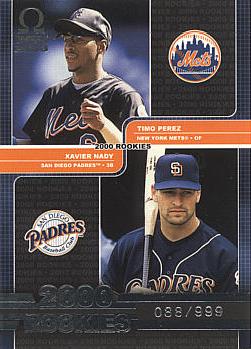 2000 Pacific Omega Xavier Nady Rookie Card