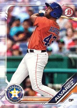 Yordan Alvarez Pre-Rookie Card