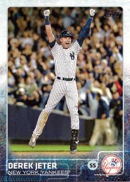2015 Topps Derek Jeter Baseball Card