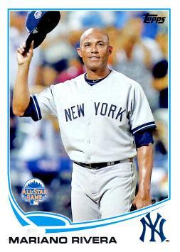 Mariano Rivera Final All-Star Game Baseball Card