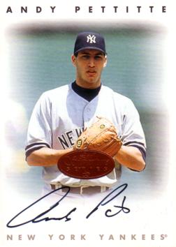 Andy Pettitte Autographed Baseball Card