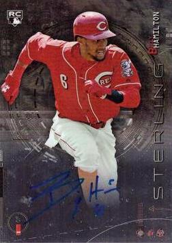 2014 Bowman Sterling Billy Hamilton Autograph Rookie Card