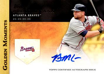 Brian McCann Certified Autograph Card