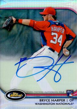 topps bryce harper card