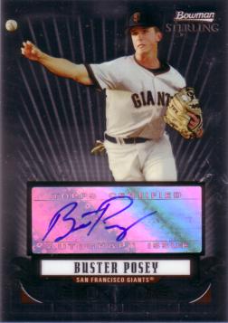Buster Posey Certified Autograph Card