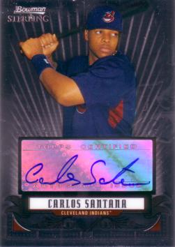 Carlos Santana Autograph Card