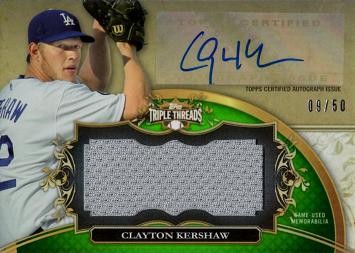 clayton kershaw autographed jersey