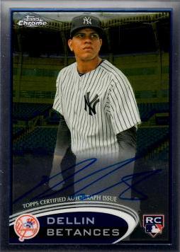 Dellin Betances Certified Autograph Rookie Card