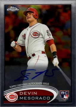 Devin Mesoraco Autograph Rookie Card