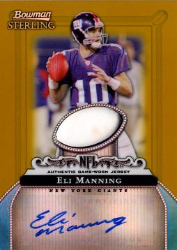 Eli manning jersey sales card
