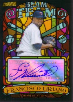 Francisco Liriano Certified Autograph Card