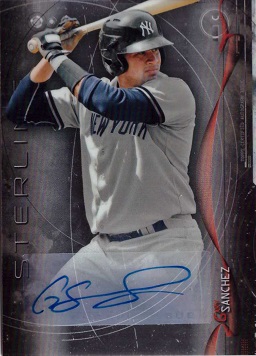 Gary Sanchez Certified Autograph Card