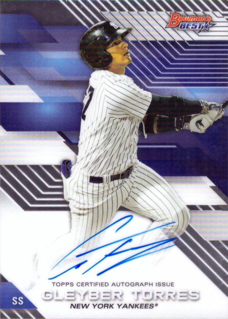 Gleyber Torres Autograph Card