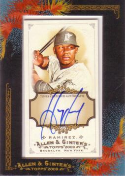 Hanley Ramirez Authentic Autograph Card