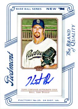 Heath Bell Certified Autograph Card