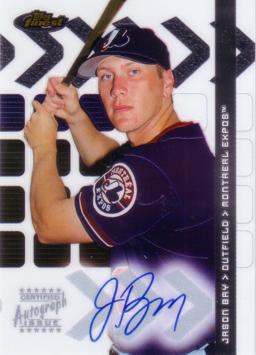 Jason Bay Authentic Autograph Rookie Card