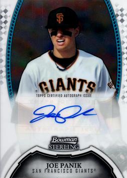 Joe Panik Certified Autograph Baseball Card