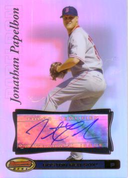 Jonathan Papelbon Authentic Autograph Card