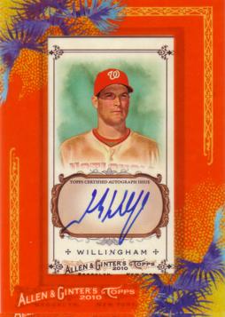 Josh Willingham Certified Autograph Card