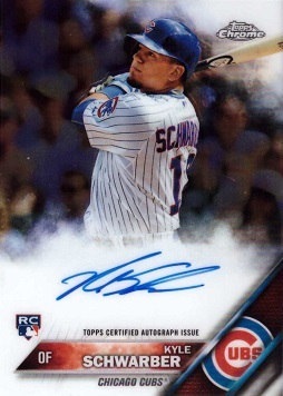 Kyle Schwarber Autograph Rookie Card