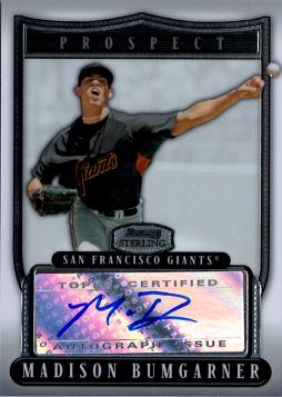 Madison Bumgarner Certified Autograph Card