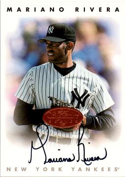 Mariano Rivera Authentic Autograph Card