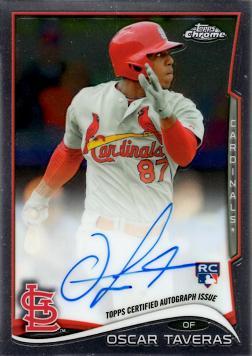 Oscar Taveras Autograph Rookie Card