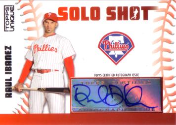 Raul Ibanez Authentic Autograph Card