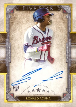 Ronald Acuna Jr. Autograph Rookie Card