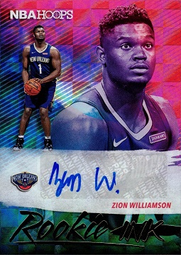 Zion Williamson Certified Autograph Basketball Card