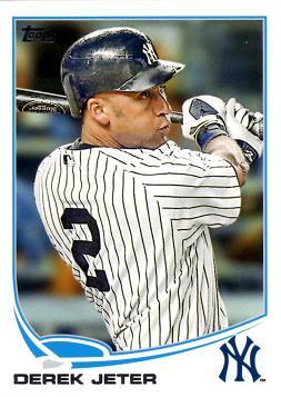 2013 Topps Derek Jeter Baseball Card