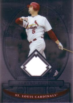 Albert Pujols Game Worn Jersey Card