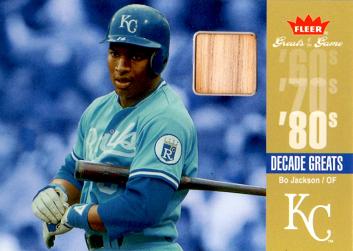 Bo Jackson Game Used Bat Card