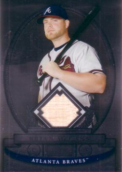 Brian McCann Game Used Bat Card