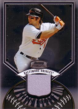 Brian Roberts Game Worn Jersey Baseball Card