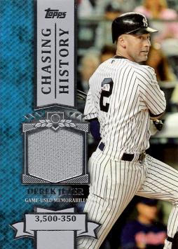 2013 Topps Derek Jeter Game Worn Jersey Card