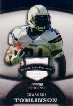 LaDainian Tomlinson Game Worn Jersey Card