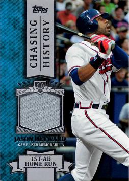 Jason Heyward Game Worn Jersey Card