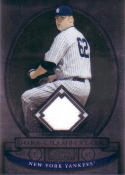 Joba Chamberlain Game Worn Jersey Card