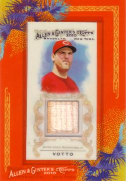 Joey Votto Game Used Bat Card