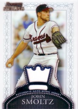 John Smoltz Game Worn Jersey Card