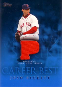 Josh Beckett Game Worn Jersey Card