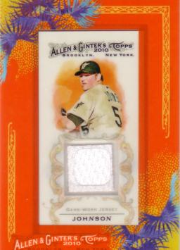 Josh Johnson Game Worn Jersey Card