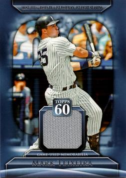 Mark Teixeira Game Worn Jersey Card