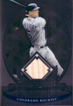 Matt Holliday Game Used Bat Card