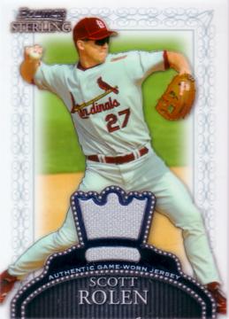 Scott Rolen Game Worn Jersey Card