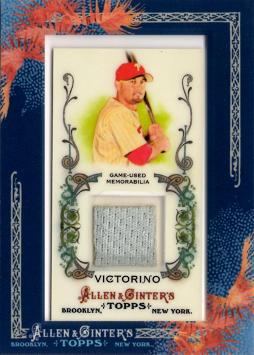 Shane Victorino Game Worn Jersey Card